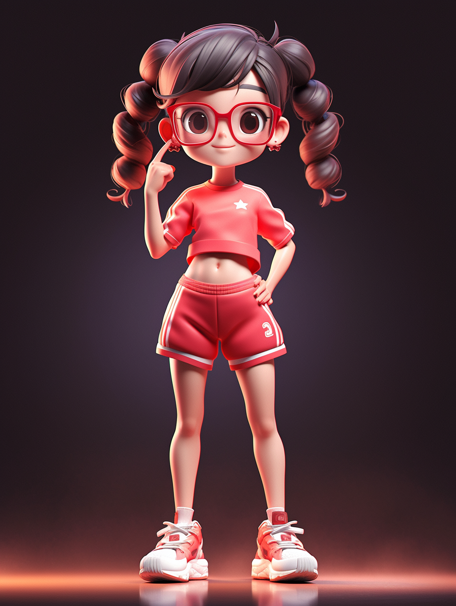 迪士尼风格小女孩图片免费下载